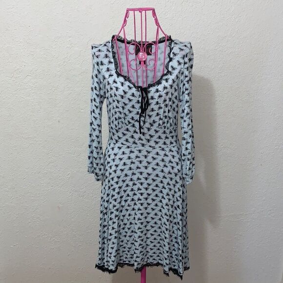 Hot Topic dress blue size small - Picture 3 of 16